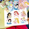 8/16sheets  Cute Princess Puzzle Stickers Make a Face Funny Assemble Jigsaw Children DIY Cartoon Decals Toys Gifts