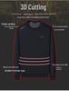 Men's Autumn/Winter Crew Neck Silk Fleece Sweatshirt