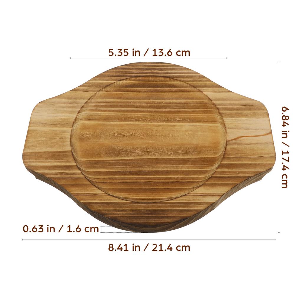 2Pcs Wooden Pot Mat for Hot Pot Multi-Function Casserole Holder Sturdy Heat Resistant Kitchen Accessory Reusable