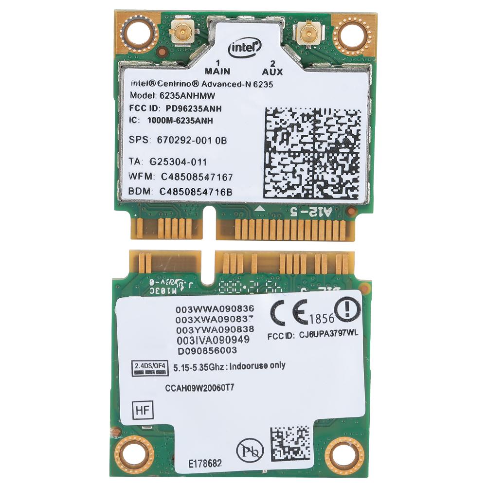Für Intel 6235AN 6235ANHMW 2,4 GHz 5 GHz 300 Mbit/s Dual-Band Wireless-Netzwerkkarte mit Bluetooth 4.0