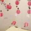 3D Hot Air Balloon Love Heart Clouds Paper String Room Wall Background Hanging Banner Birthday Baby Shower Party Decorations