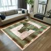 Luxury Golden Elephant Pattern Carpet Soft Non-slip Floor Mat Geometric Greek Key Rug Home Decoration for Living Room Bedroom