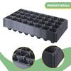 12 Cellular Seed Trays with Drainage Hole, Starter Pots for Fruit