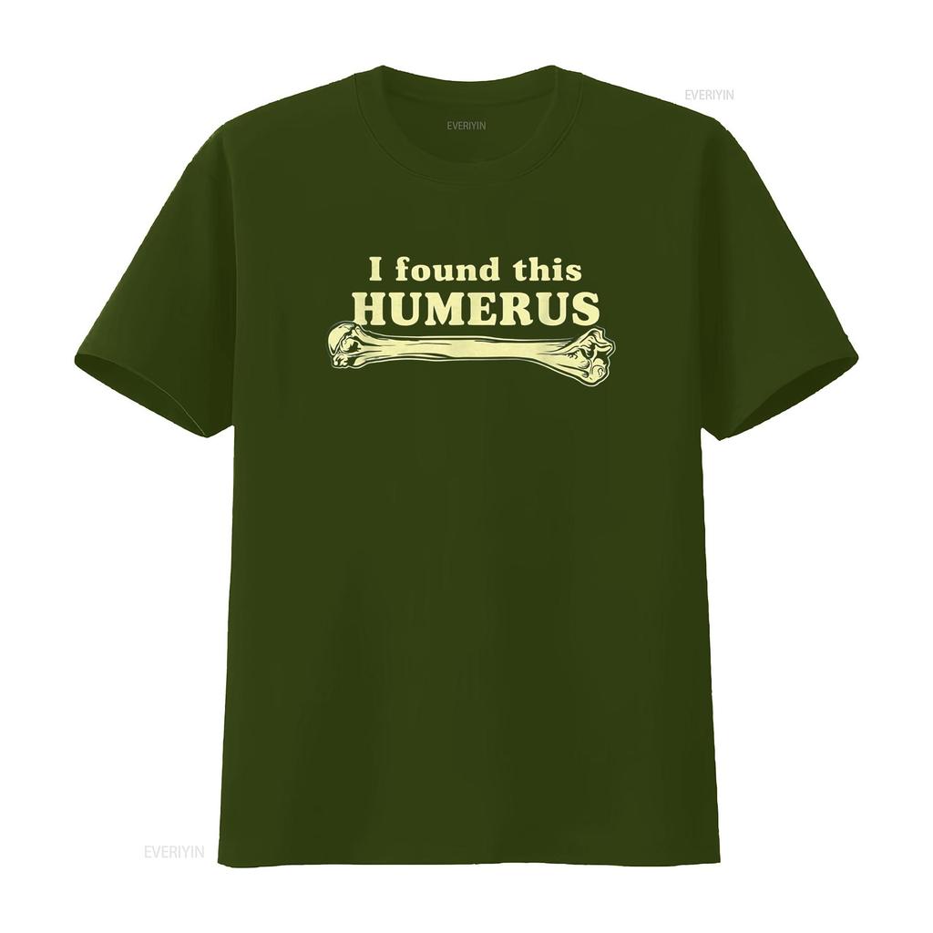 I Found This Humerus Humorous T Shirt vintage Washed Slightly Casual fashion designer clothes Stylish Comfortable streetwear