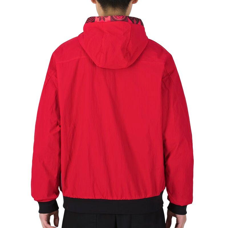 adidas CNY Jackets Men's Red Hooded Moderate Other HC0267