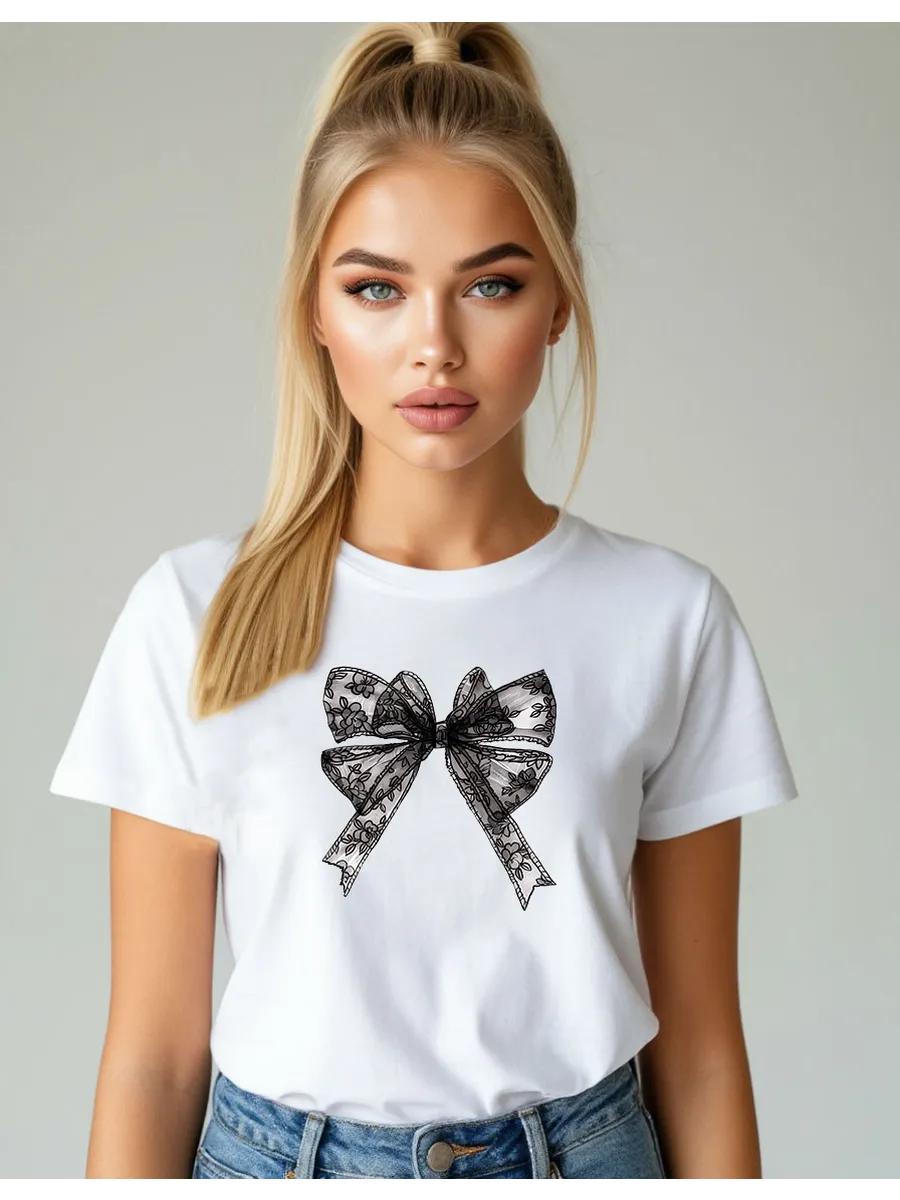 T-shirt with butterfly print M