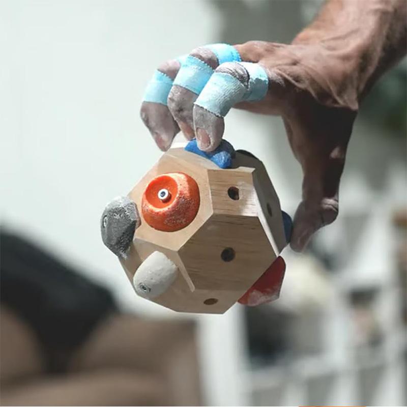 Handgefertigte Klettergriffe aus Boulderblöcken – Handgefertigte Riesensteine ​​für mehr Stabilität und Präzision – Dekoratives Schmuckstück für Zuhause – Geschenk