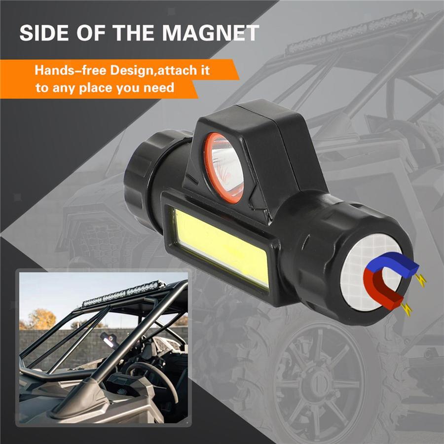 1x Roll Bar Grab Handles with Dome Light For Jeep Wrangler YJ TJ JK JL 1945-2021