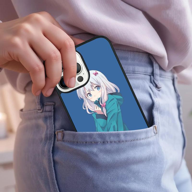 Cute Girl Izumi Sagiri Phone Case For iPhone 17 Air 15 16e 14 13 Pro Max Coque 12 11 Pro Max PLUS Cover