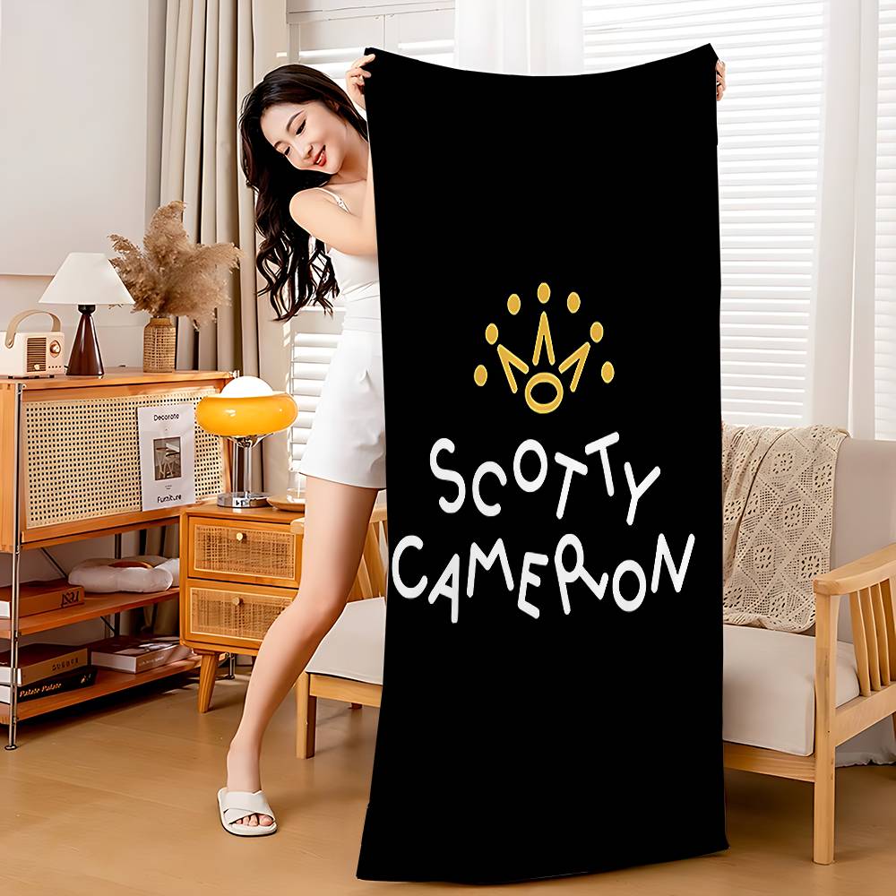 Golf S-Scotty C-Camerons Microfiber Blanket Quick Drying Beach Towels Oversized Printing Super Absorbent Pool Towel Blanket
