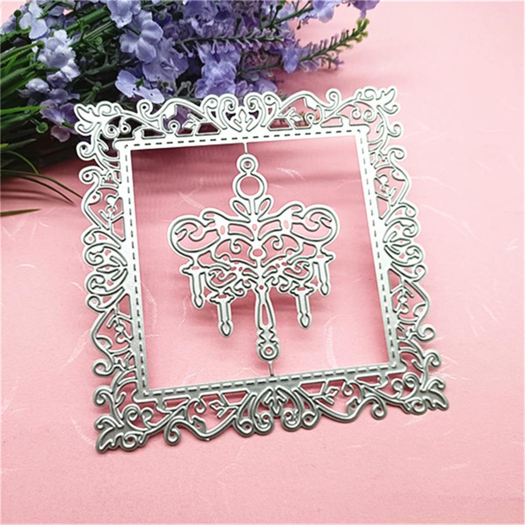 Carbon Steel Metal Cutting Dies Carbon Steel Stencil Mold Embossing Pattern for Children Adults DIY Crafts Projects