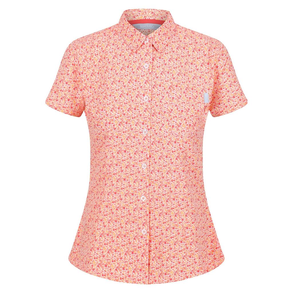 Regatta Womens/Ladies Mindano VI Daisy Short-Sleeved Shirt