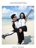Women's Quick-Dry Two-Piece Snorkeling Wetsuit with Sun Protection and Jellyfish Guard
