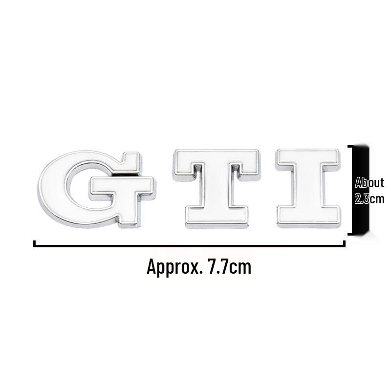 Volkswagen POLO Golf GTI 6 & 7 Emblem Rabbit Tail Sticker