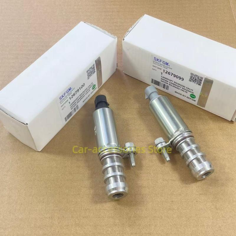 2PCS Engine Variable Valve Timing Solenoid Valve For Buick Regal Chevrolet Equinox GMC Saturn Opel Antara 12679099 12679100