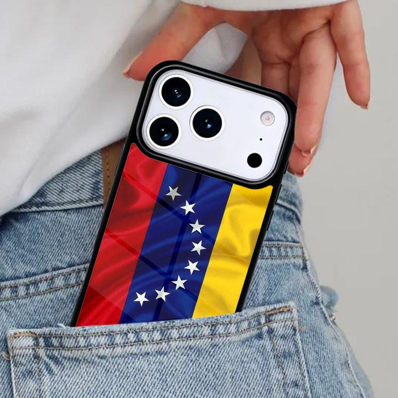 Venezuela Venezuelan Flag Phone Case for iPhone 17ProMax 12 13 14 15 16e 17 Pro Max Plus Air Cover