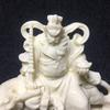 Riding Tiger-Zhao Gongming God of Wealth Statue -Chinese Buddhist Figures Home Room Office Feng Shui God of Wealth Statue