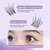 BQI Glue Free Cool Feeling False Eyelashes Natural Curly Girl Group Segmented On Camera Upper Eyelashes