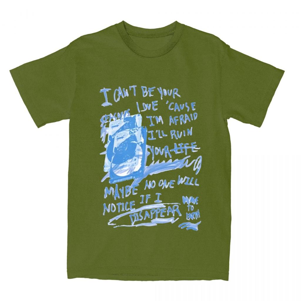 Wave To Earth T-Shirt Hip Hop Seasons Lyrics Fan Art Harajuku T-Shirts Kurzarm T-Shirt Reine Baumwolle O-Ausschnitt Übergroße Kleidung
