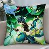 Genshin Impact Kinich Pillow Case 3D Print Polyester Fiber 40*40 Cm Home Sofa Throw Pillow Cover Decoration Festival Gift