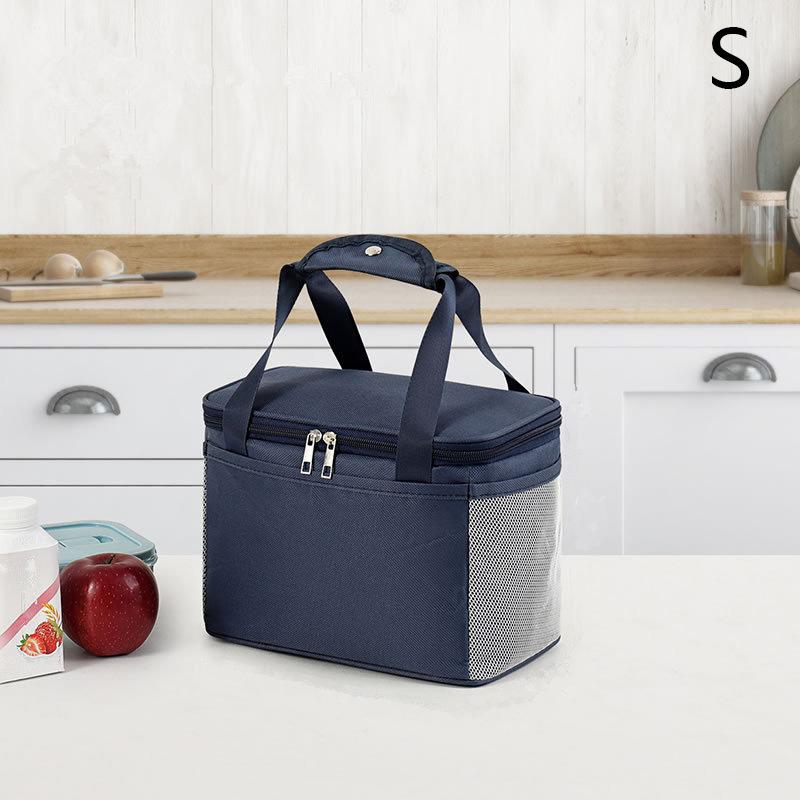 Outdoor Camping Picnic Bag Portable Lunch Bag Food Thermal Insulated Box Food Storage Bags Bento Pouch Dinner Container Handbag