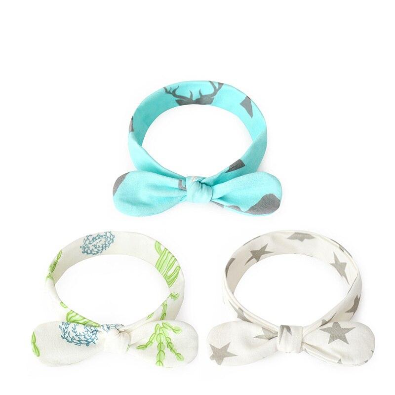 3 Stück Baby Stirnband Mädchen Haarschmuck Floral Schleife Baby Haarband Baumwolle Flamingo Säuglings Kopfbedeckung Kinder Mädchen Stirnbänder