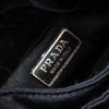 PRADA Shoulder Bag Padded velvet mini handbag with triangle logo, 2-way 1BA410 Used