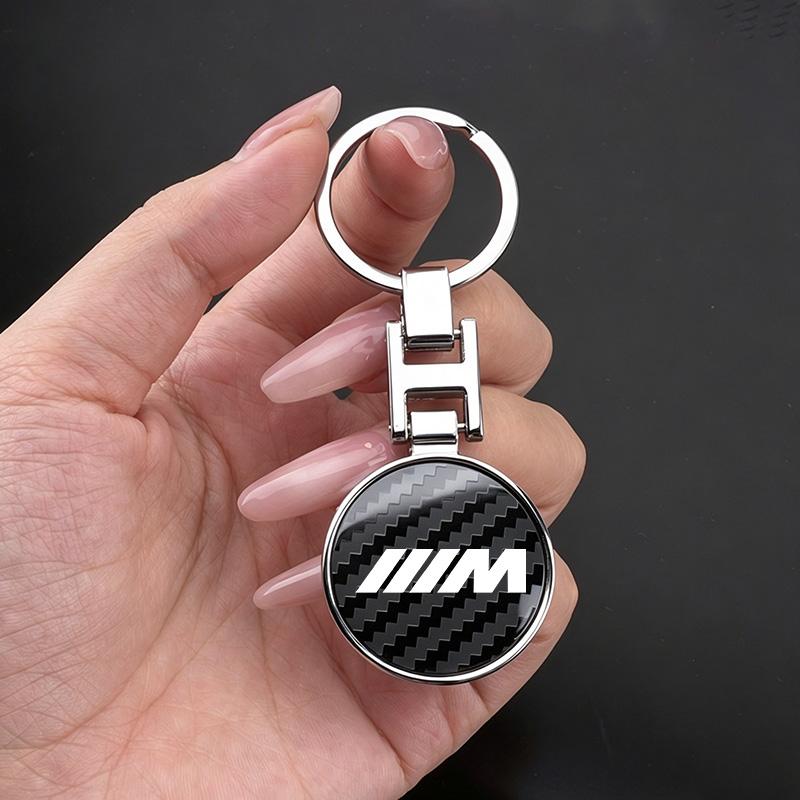 Metal Car Logo Keychain Keyring Key Chain For Bmw M 50th Anniversary E36 F20 E46 E39 E90 E60 E87 E34 X3 X5 X6 M2 M5 M6 Accessory Ulbn07