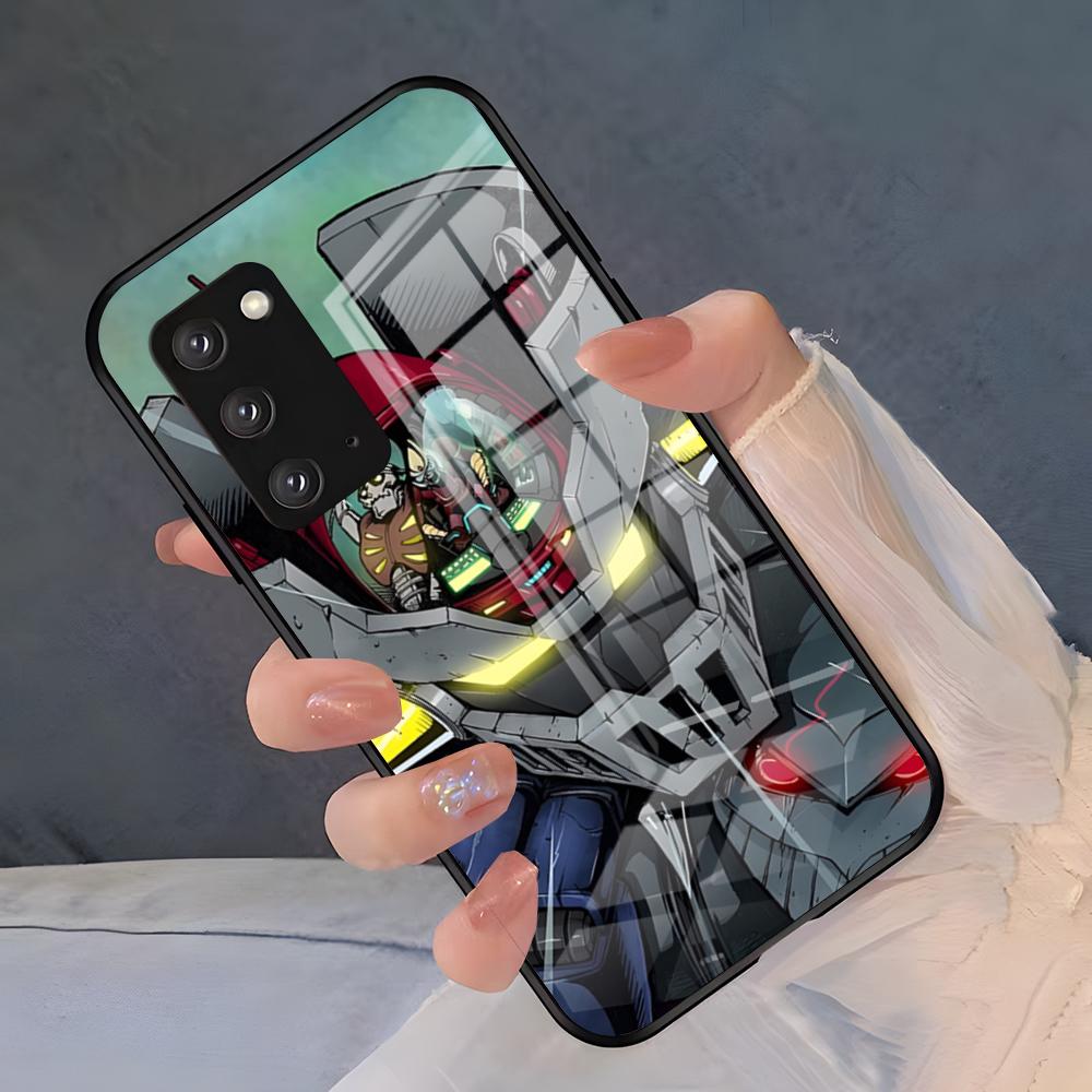 Anime M-Mazinger Z Phone Case For Samsung S26 S25 Plus S20 S20 Plus S22 Ultra S23 FE S21 Plus S21 Ultra Glass Cover