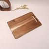 Planche à Découper en Bois d'Acacia Pour une Préparation Alimentaire Sûre Double Face Planche à Découper Naturelle en Bois Essentiel de Cuisine