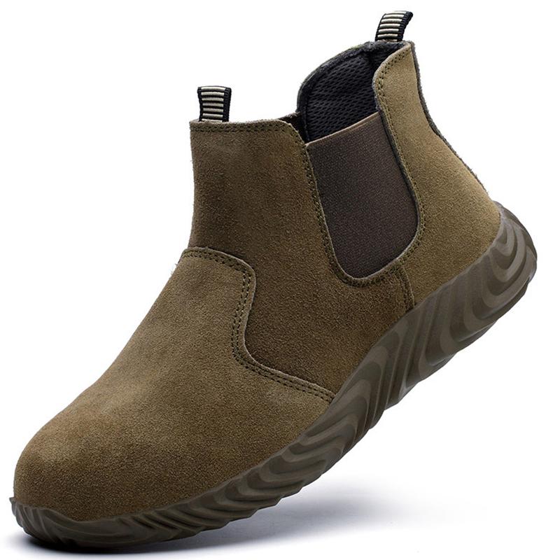 Zimní boty Pánské bezpečnostní boty s ocelovou špičkou odolné proti propíchnutí Pánské boty pracovní boty bezpečnostní boty nezničitelné boty kotníkové boty pánské