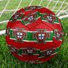 Portugal's National Emblem Size 5 Soccer Ball,Indoor/Outdoor Suitable for Training Matches Tournaments Practice Games Perfect Gift for Fan