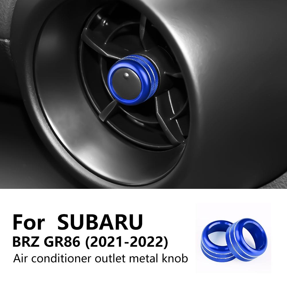 For Subaru BRZ/ Toyota GR86 2025 2025 2025 2025 AC Air Cover Condition Vent Outlet Inner and Outer Ring Replacement Accessories
