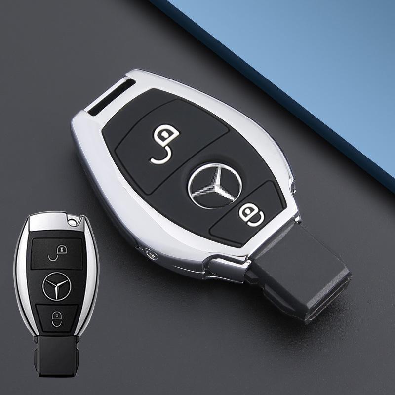 Metal Key Shell for Mercedes E-Class E260L, S-Class, GLE, GLS