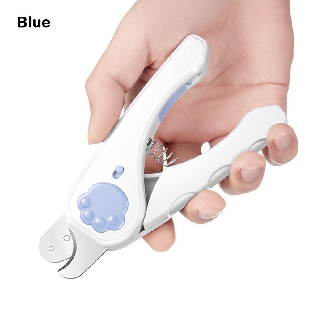 LED Light Dog Nail Cutter Portable Pet Claw Trimmer New Cat Nail Clippers  Pet Supplies