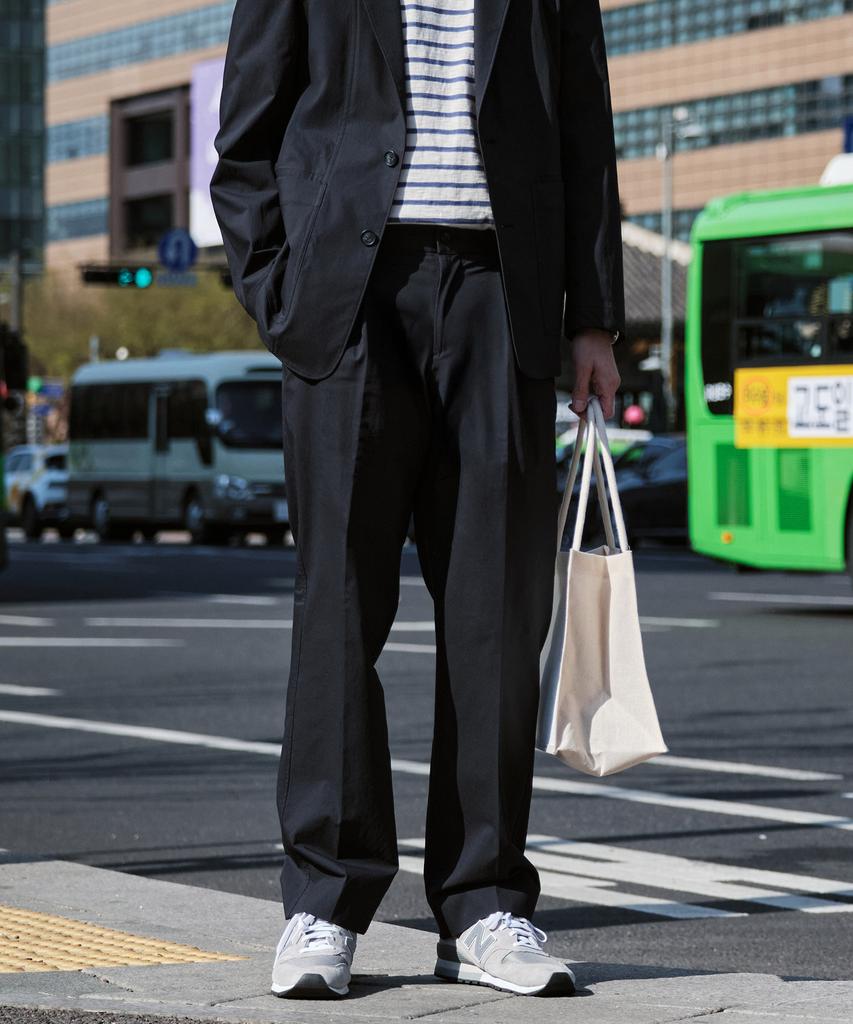 STCO Out-Pocket Nylon Setup Pants_Navy (Oversized)_Sepwb71Wsn