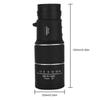 16X52 Monocular Telescope Optical Lens High Definition Handy Optics Scope Dual Focus Zoom 16X for Outdoor Travel Camping Hunting