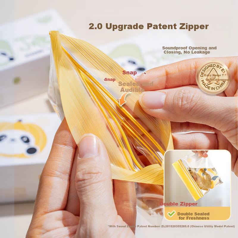 Baby Food Bags, Infant-Specific Food Storage Bags, Thickened Sealing Bags for Fresh Food Preservation And Portioning, 30 Pieces