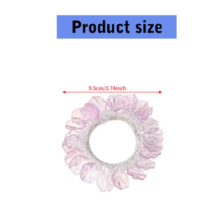 Trendy Shell Pearls Hair Rope Offering Comfort and Style Comfortable Scrunchies Pneytail Holder For Fashion Women