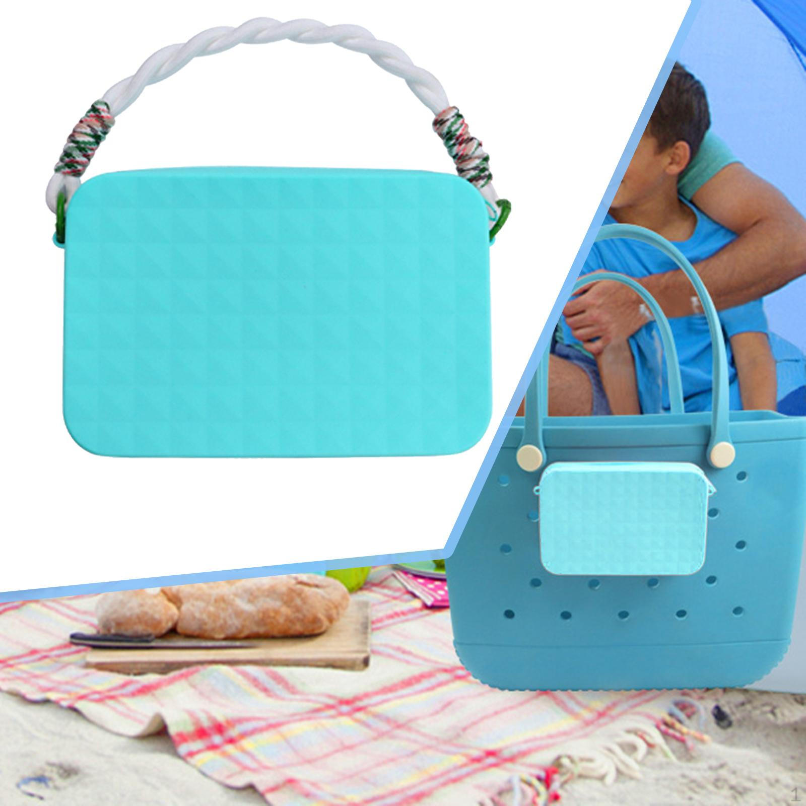 

-Держатель для телефона, легкий орнамент на молнии, аксессуар для сумки с открытым носком синий