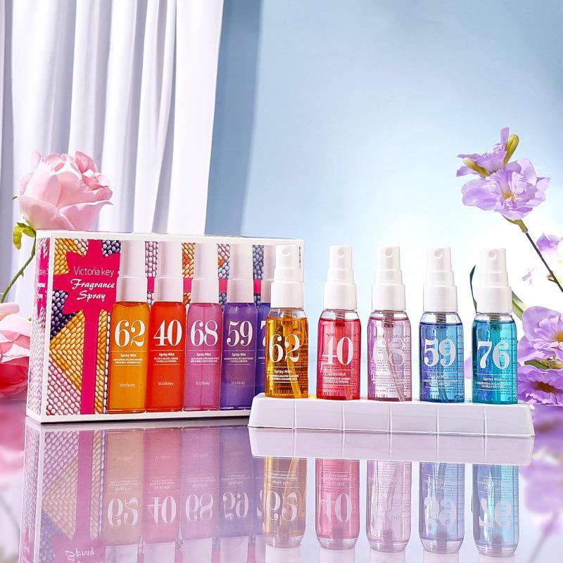 Brazilian Digital Alcohol-Free Perfume Gift Set: Long-Lasting Light Fragrance Mist for Hair & Body