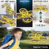 Mini-Drohne für Kinder, Gestensteuerung Drohne, Handgesteuerte Drohnen mit Sensor, Indoor-Drohne für Kinder, Kleiner RC-Quadcopter, 360°-Flips, mit LED-Licht
