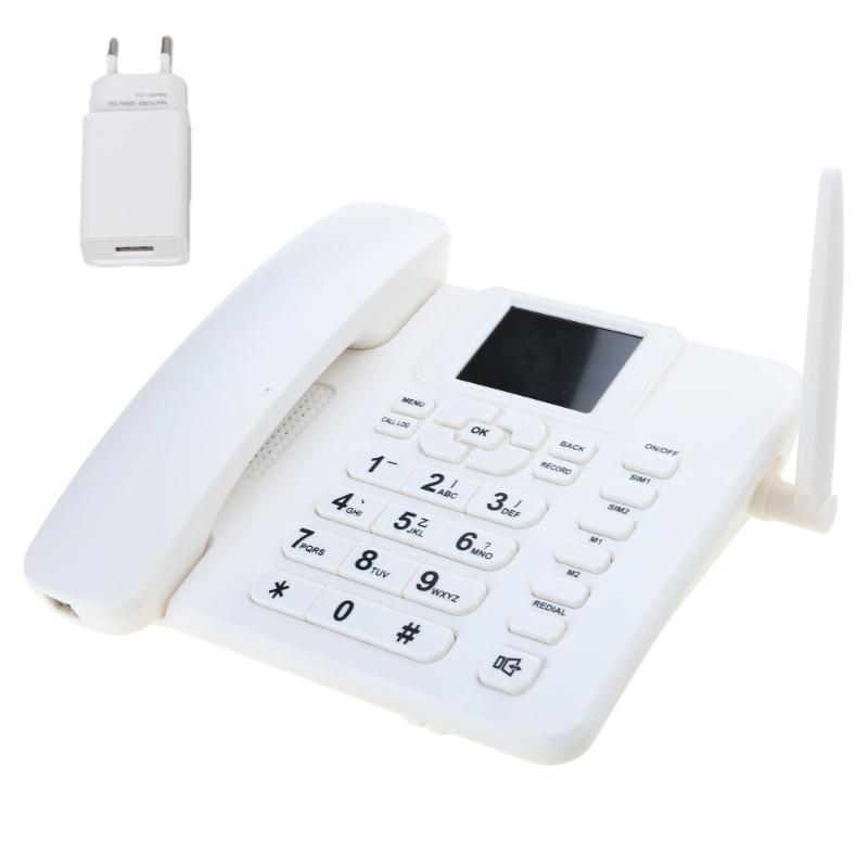 2G Desk Phone 2.4inch Color Display Support Full Netcom with Speed Dials Recording Functions for Trade Shows Home