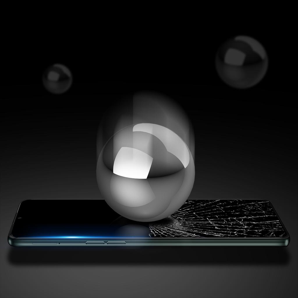 Realme C31 Case-Compatible 9D Tempered Glass Screen Protector with Black Frame - Dux Ducis 9H Full Coverage