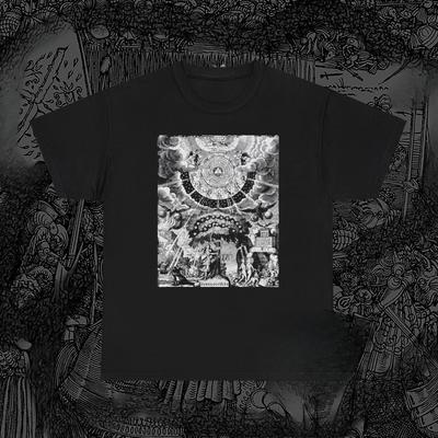 Alchemical Tree of Life Shirt, Occult Esoteric, As Above So Below Graphic T Shirts Retro Streetwear Short-sleeved Men's T-shirt