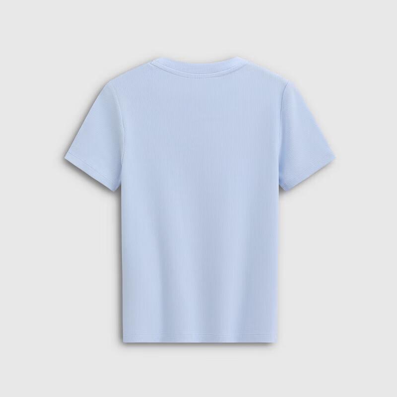 Gap Women's 2026 Spring Colorful Bear Embroidered Knit T-Shirt