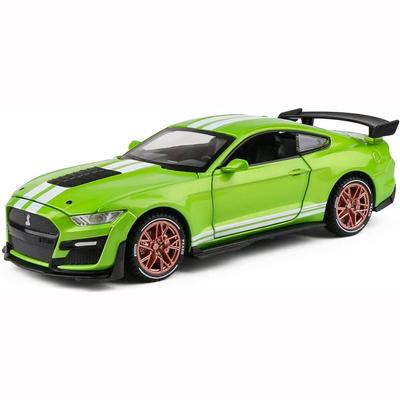 1:32 Scale Speed ​​and Ares Mustang Alloy Toy Car Diecast Model Διακοσμητικό, ανάρτηση τιμονιού, Mini Vehicles Παιχνίδια για παιδιά, Boyfriend Gift
