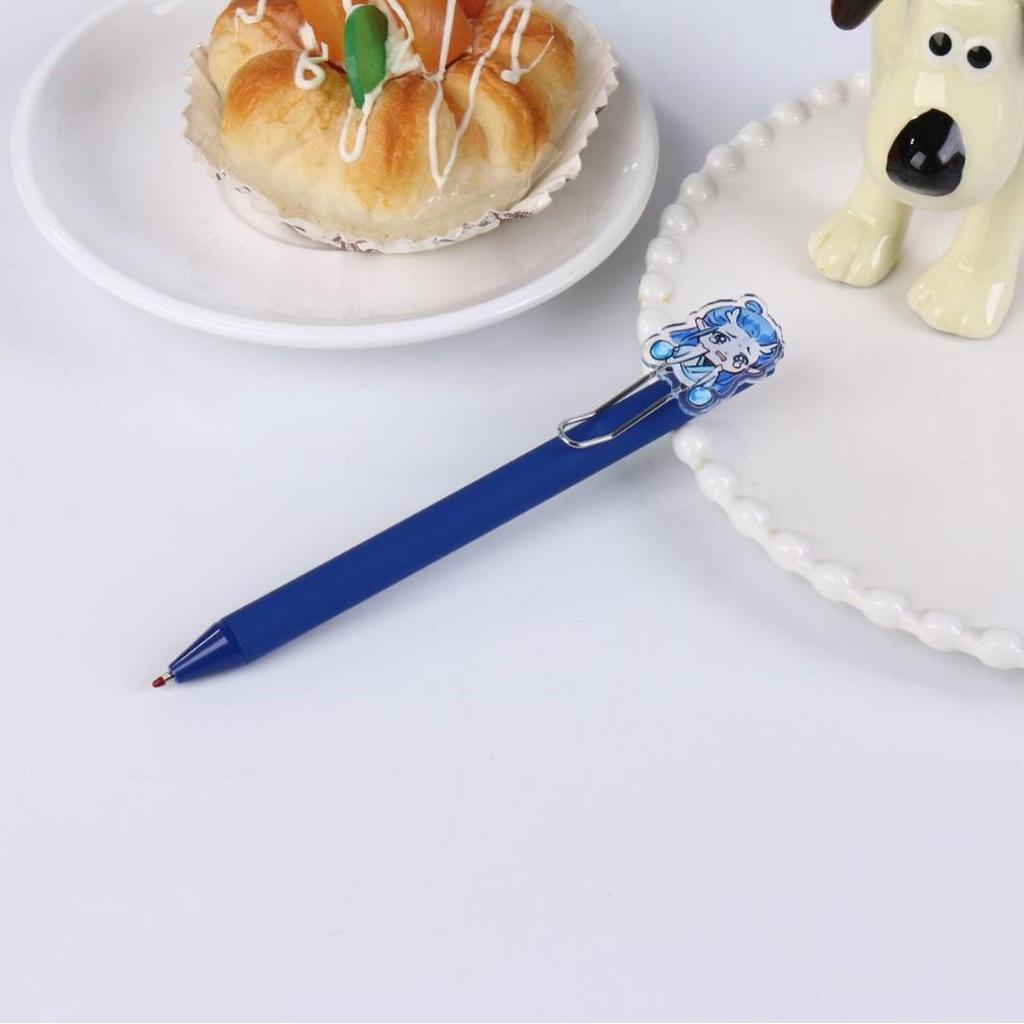 Nezha 2: Demon Child's Uproar Quick-Dry Gel Pen, 0.5mm Black Ink, National Tide Animation Style.