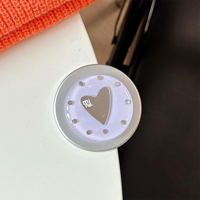 Creative Heart-Shaped Airbag Phone Holder & Retractable Desktop Stand for Watching Dramas