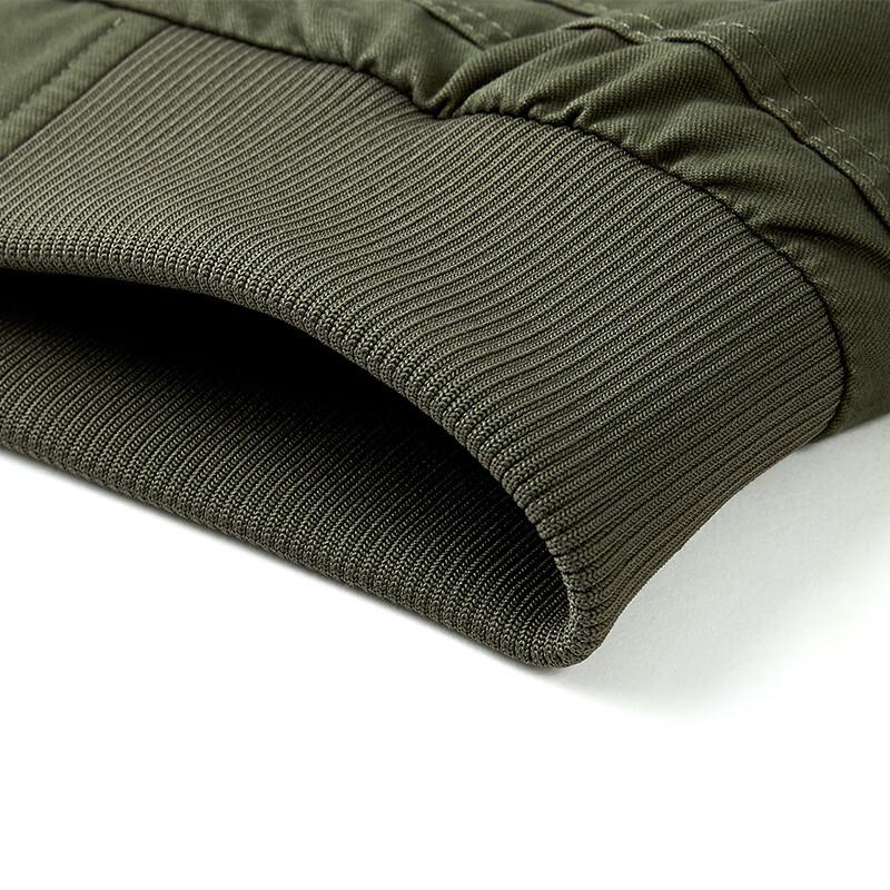 Jeep Men's Outdoor Casual Stand-Collar Washed Jacket